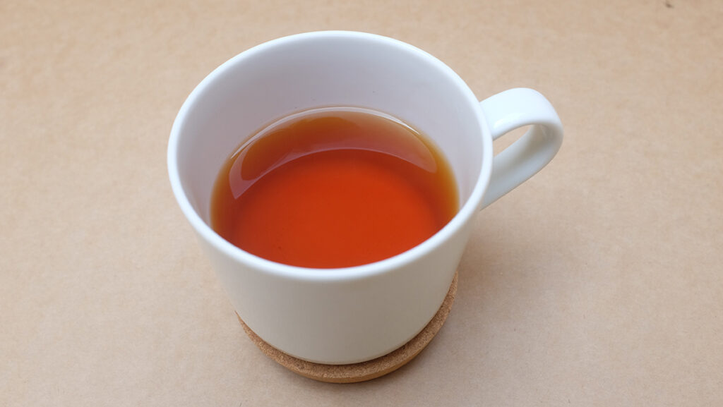 Cup of Ahmad Tea Earl Grey Blend.